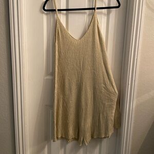 O’Neill Marla romper. Small. Beige/oatmeal